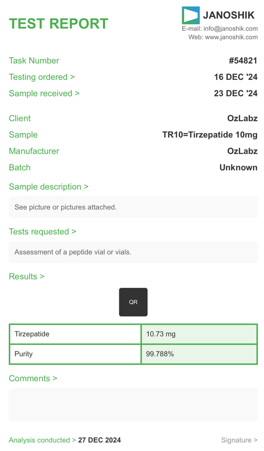 Tirzepatide 10mg